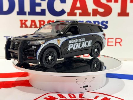 1/24 2022 Richardson PD Ford Explorer (Black)